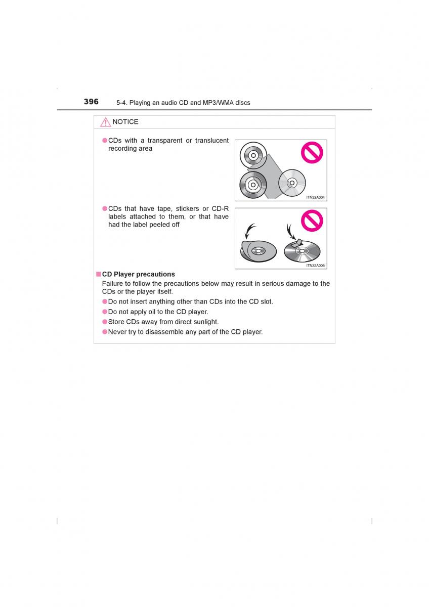 Toyota Hilux VIII 8 AN120 AN130 owners manual / page 396