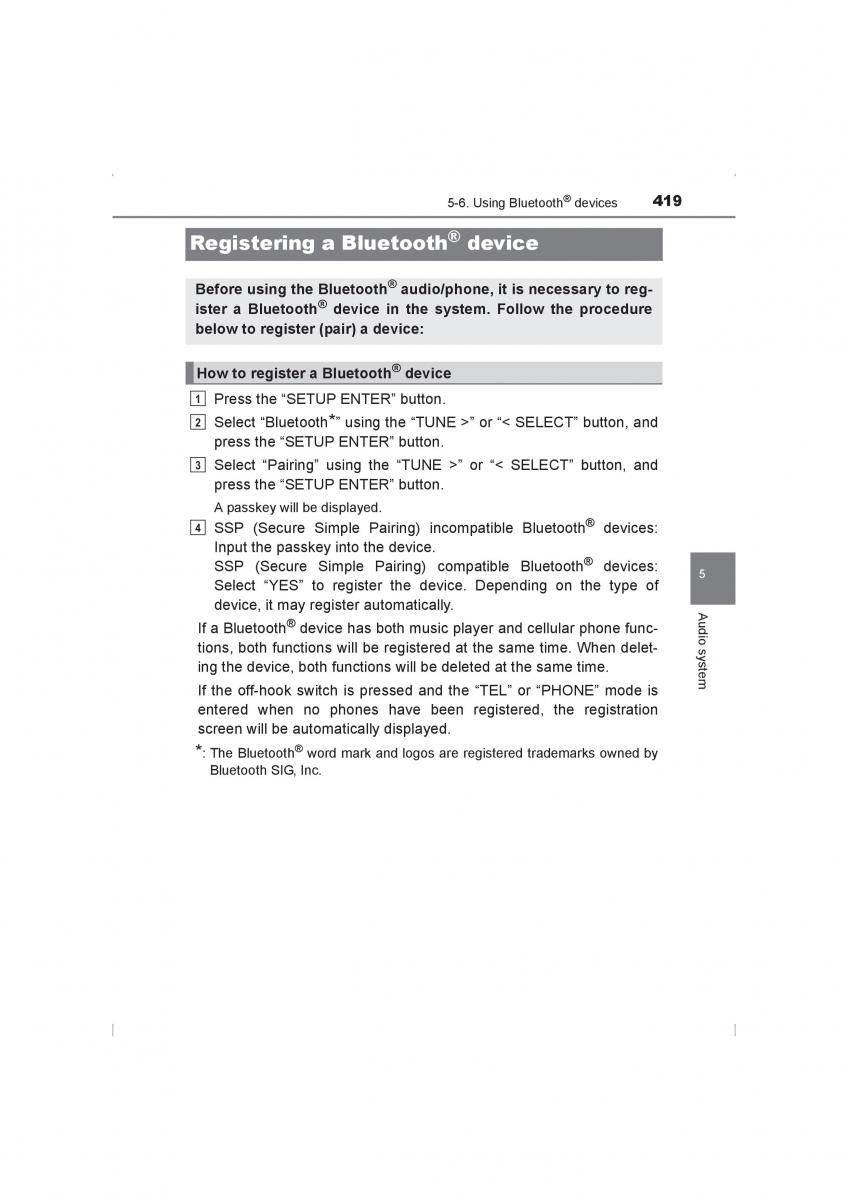 Toyota Hilux VIII 8 AN120 AN130 owners manual / page 419