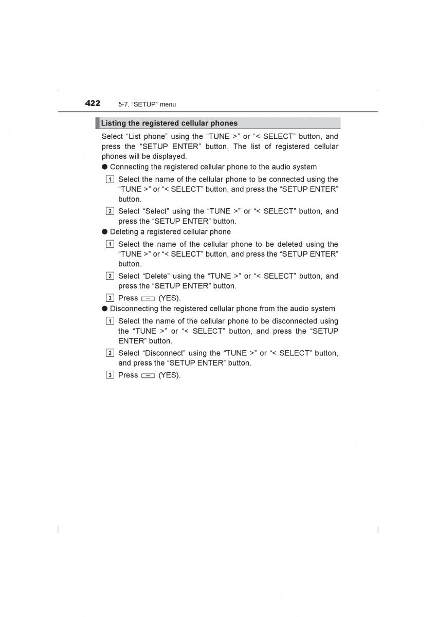 Toyota Hilux VIII 8 AN120 AN130 owners manual / page 422