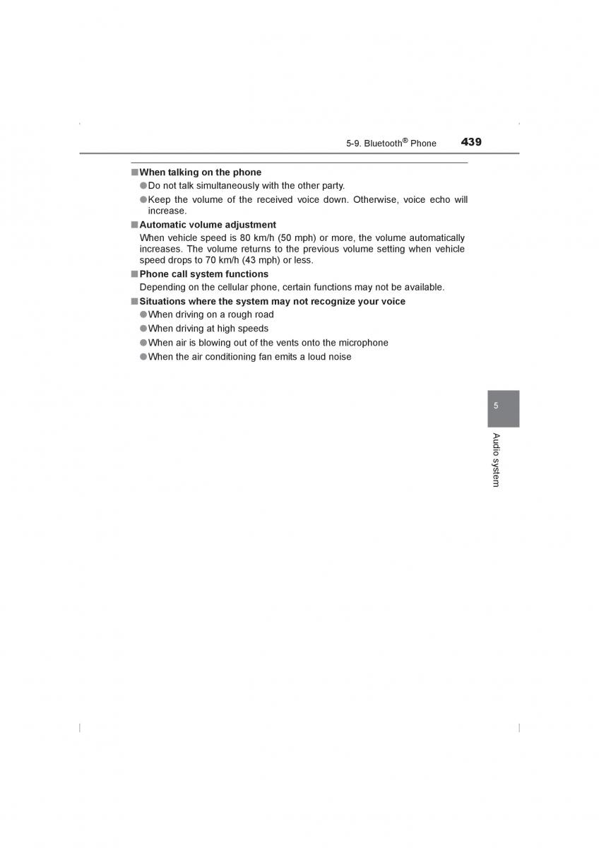 Toyota Hilux VIII 8 AN120 AN130 owners manual / page 439