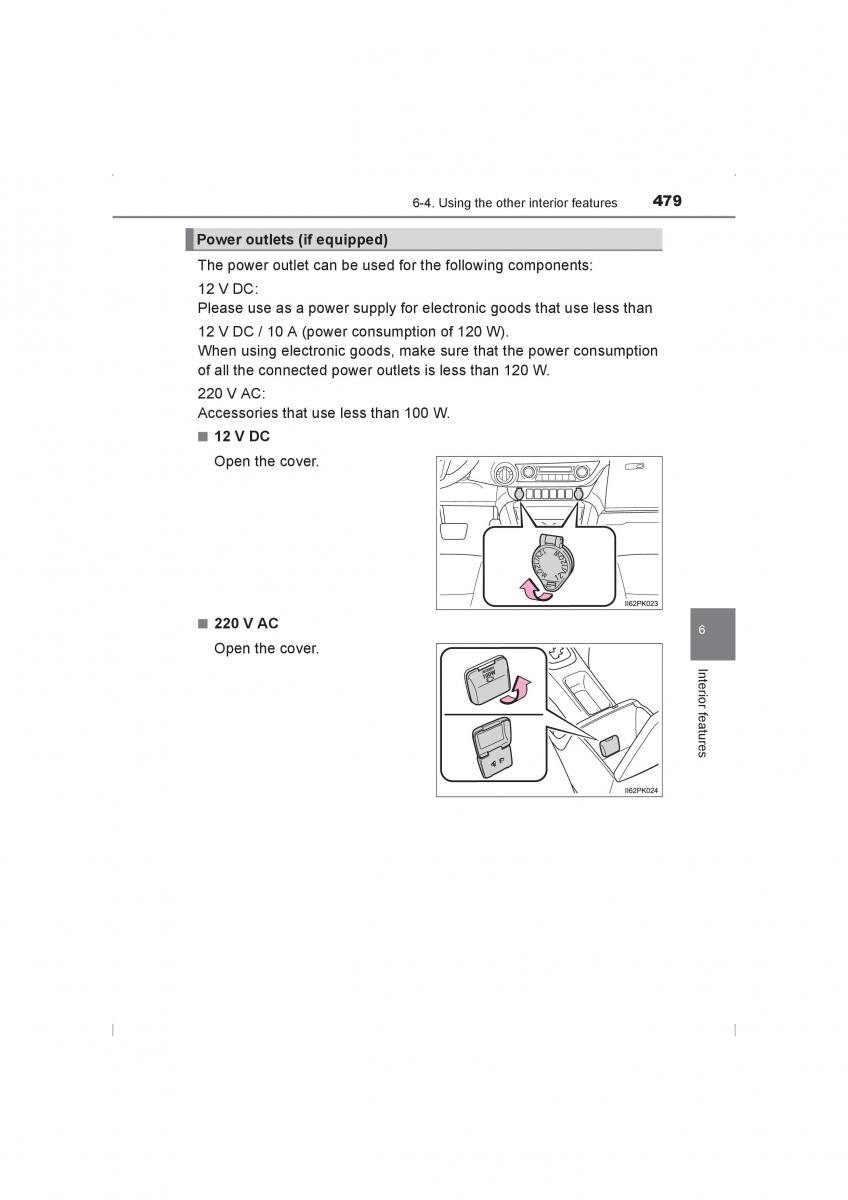 Toyota Hilux VIII 8 AN120 AN130 owners manual / page 479