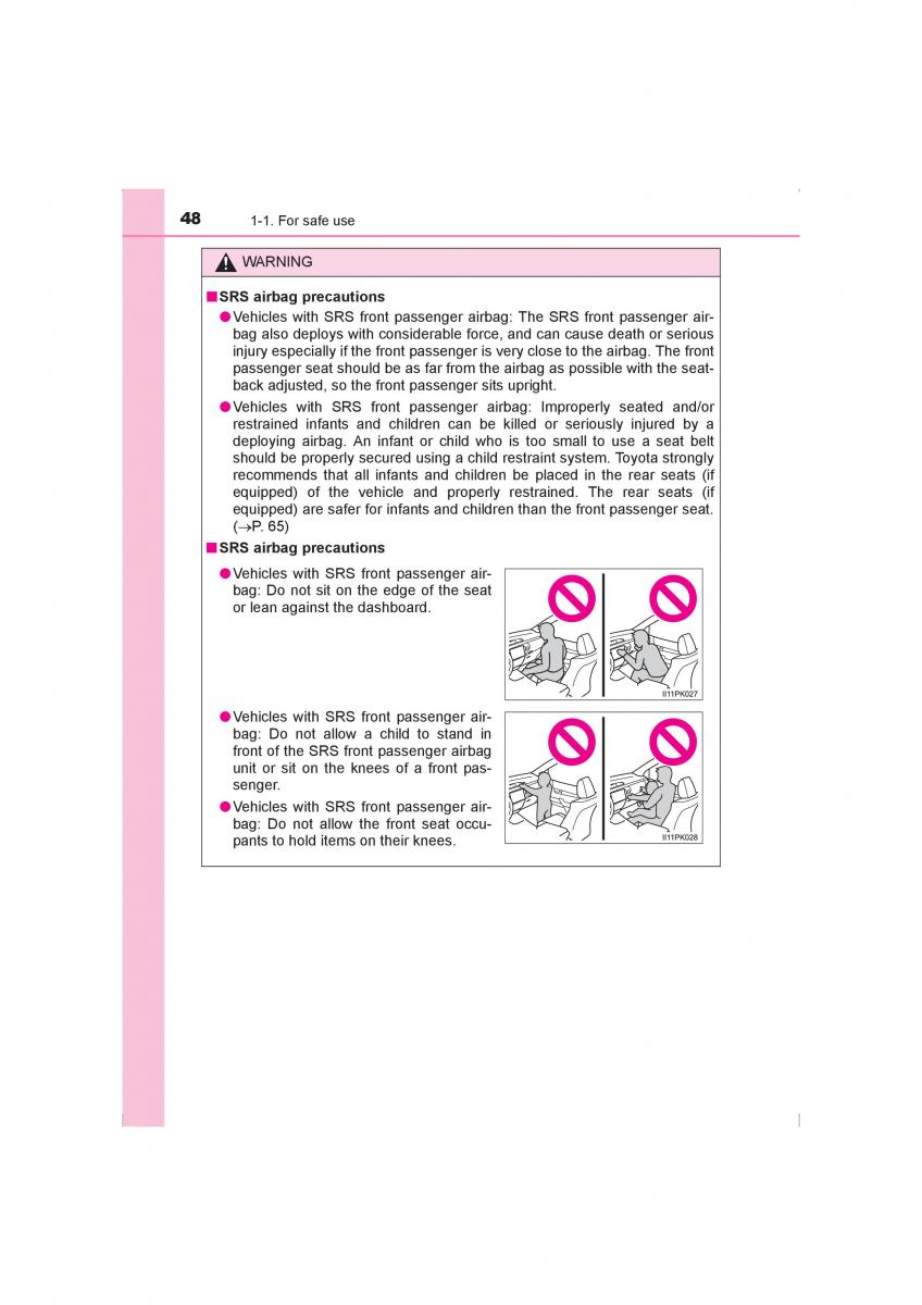 Toyota Hilux VIII 8 AN120 AN130 owners manual / page 48