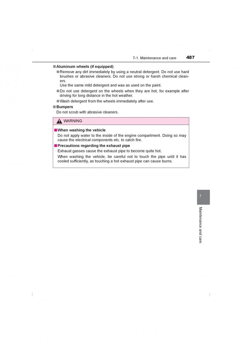 Toyota Hilux VIII 8 AN120 AN130 owners manual / page 487