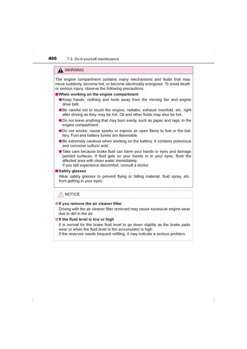 Toyota Hilux VIII 8 AN120 AN130 owners manual / page 496