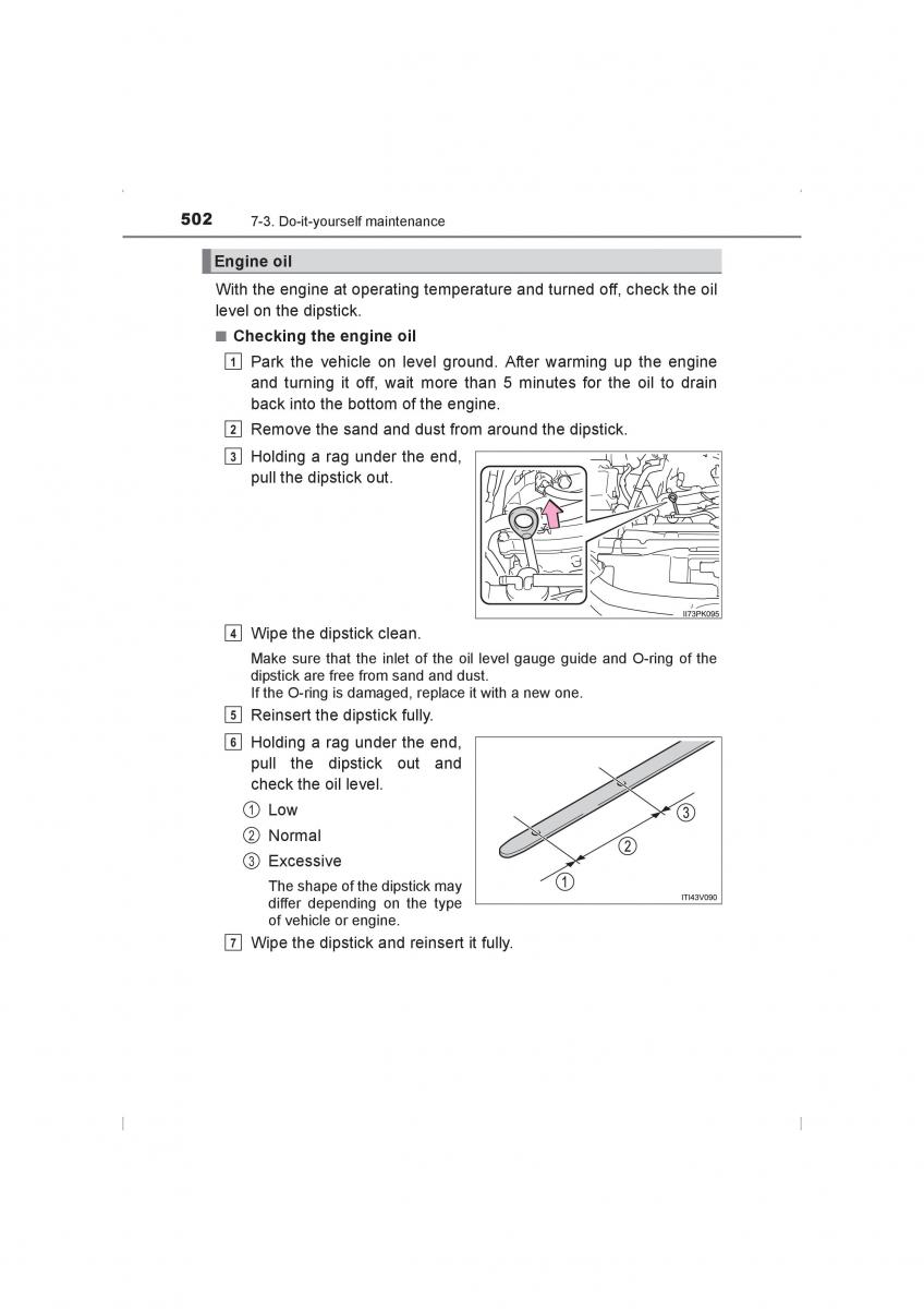 Toyota Hilux VIII 8 AN120 AN130 owners manual / page 502