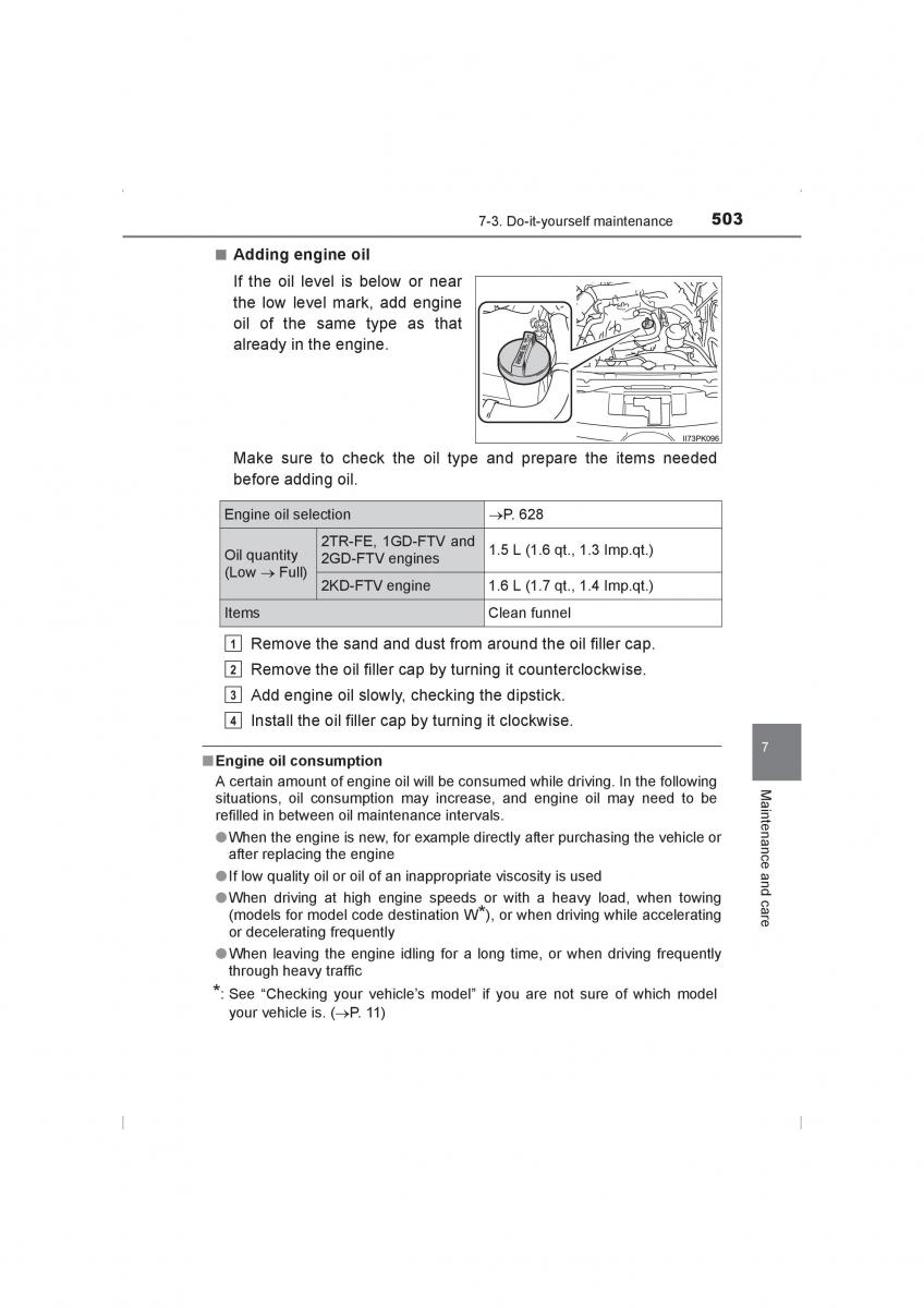 Toyota Hilux VIII 8 AN120 AN130 owners manual / page 503