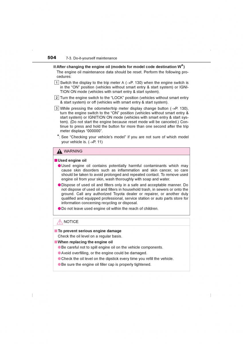 Toyota Hilux VIII 8 AN120 AN130 owners manual / page 504