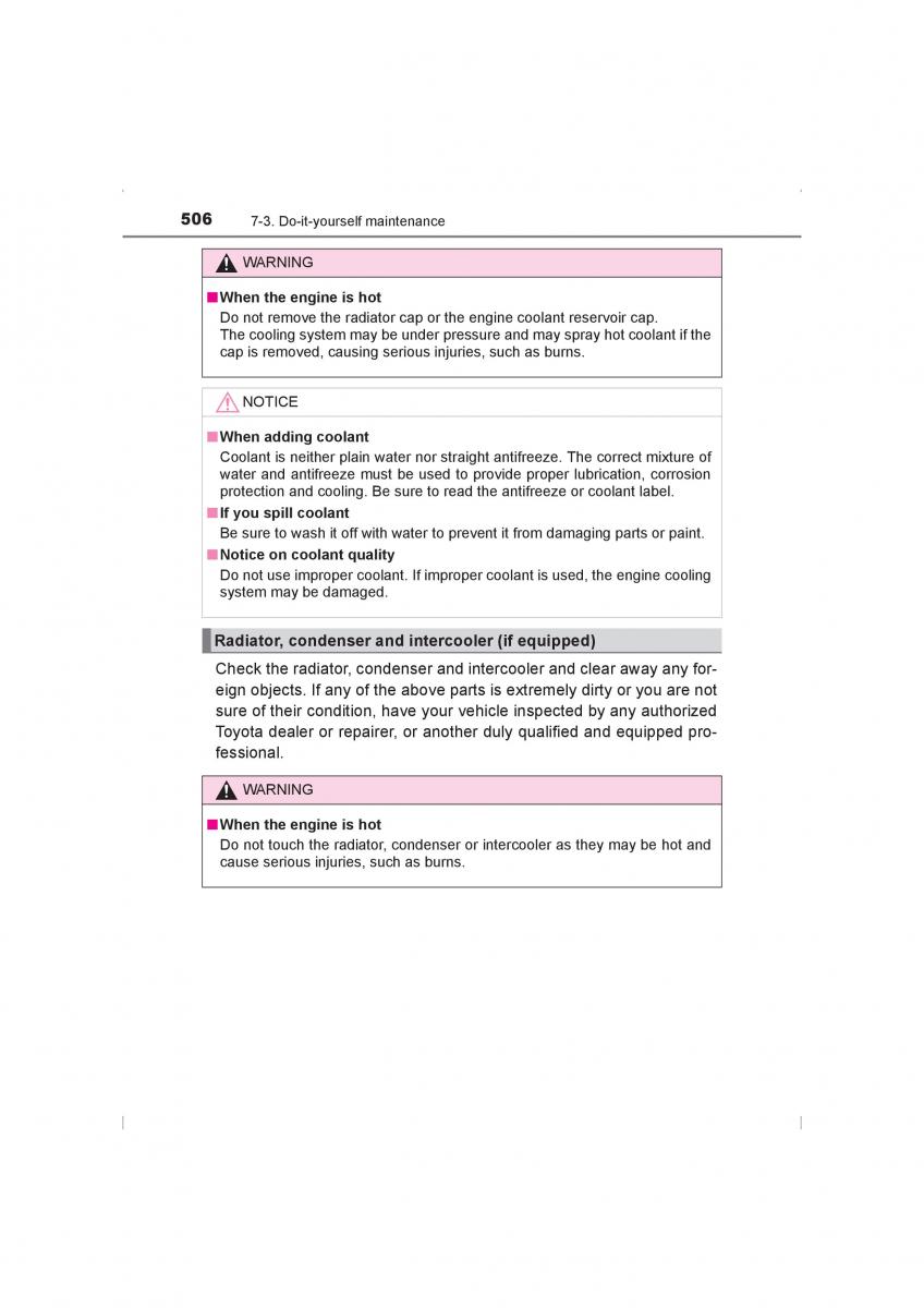 Toyota Hilux VIII 8 AN120 AN130 owners manual / page 506