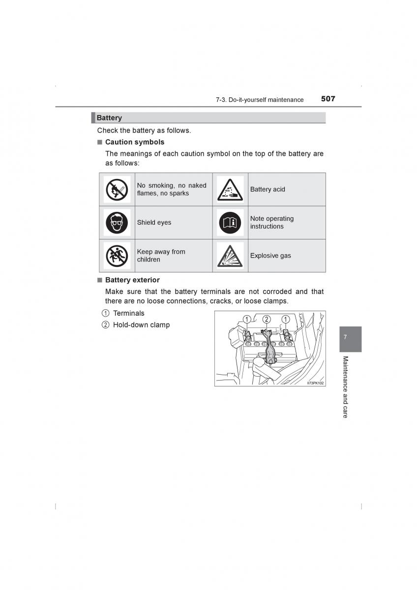 Toyota Hilux VIII 8 AN120 AN130 owners manual / page 507