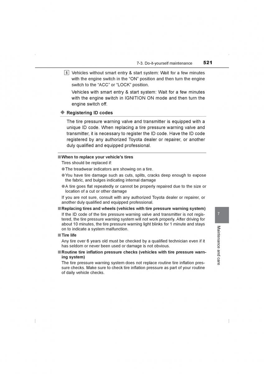 Toyota Hilux VIII 8 AN120 AN130 owners manual / page 521