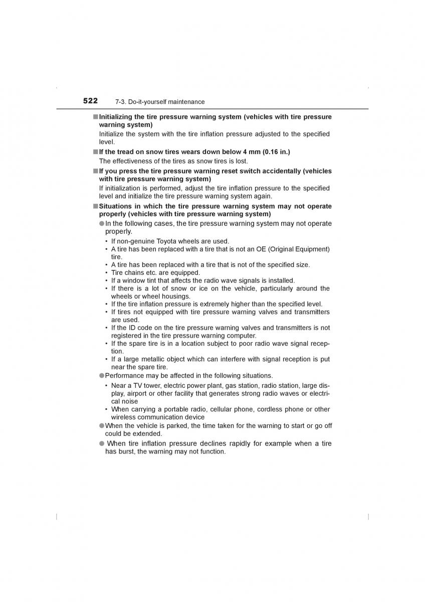 Toyota Hilux VIII 8 AN120 AN130 owners manual / page 522