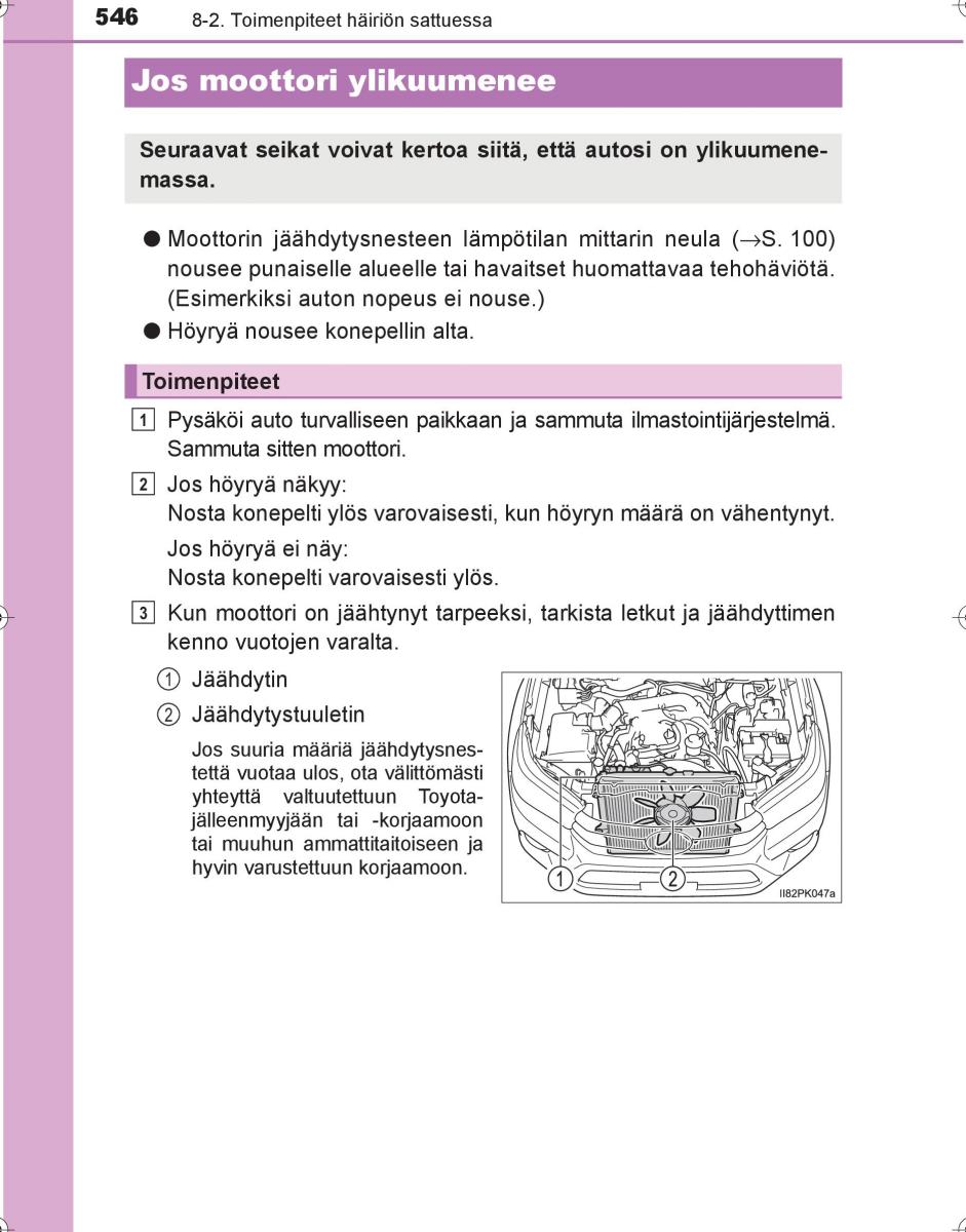 Toyota Hilux VIII 8 AN120 AN130 omistajan kasikirja / page 546