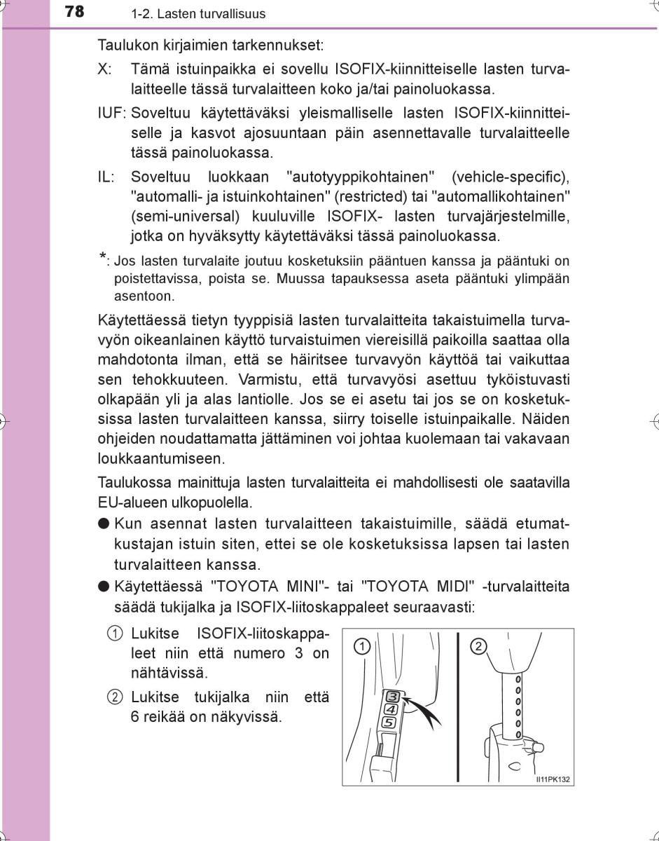 Toyota Hilux VIII 8 AN120 AN130 omistajan kasikirja / page 78