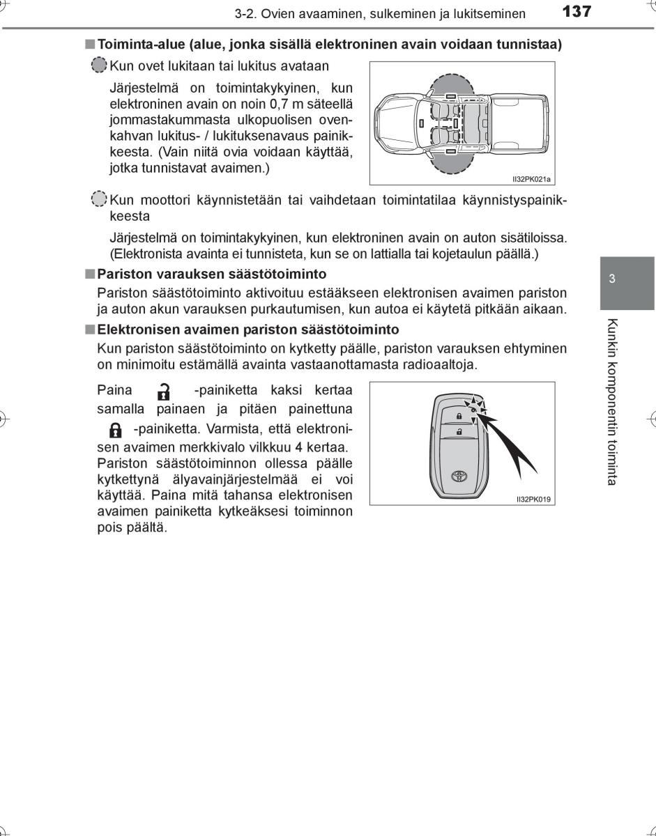 Toyota Hilux VIII 8 AN120 AN130 omistajan kasikirja / page 137