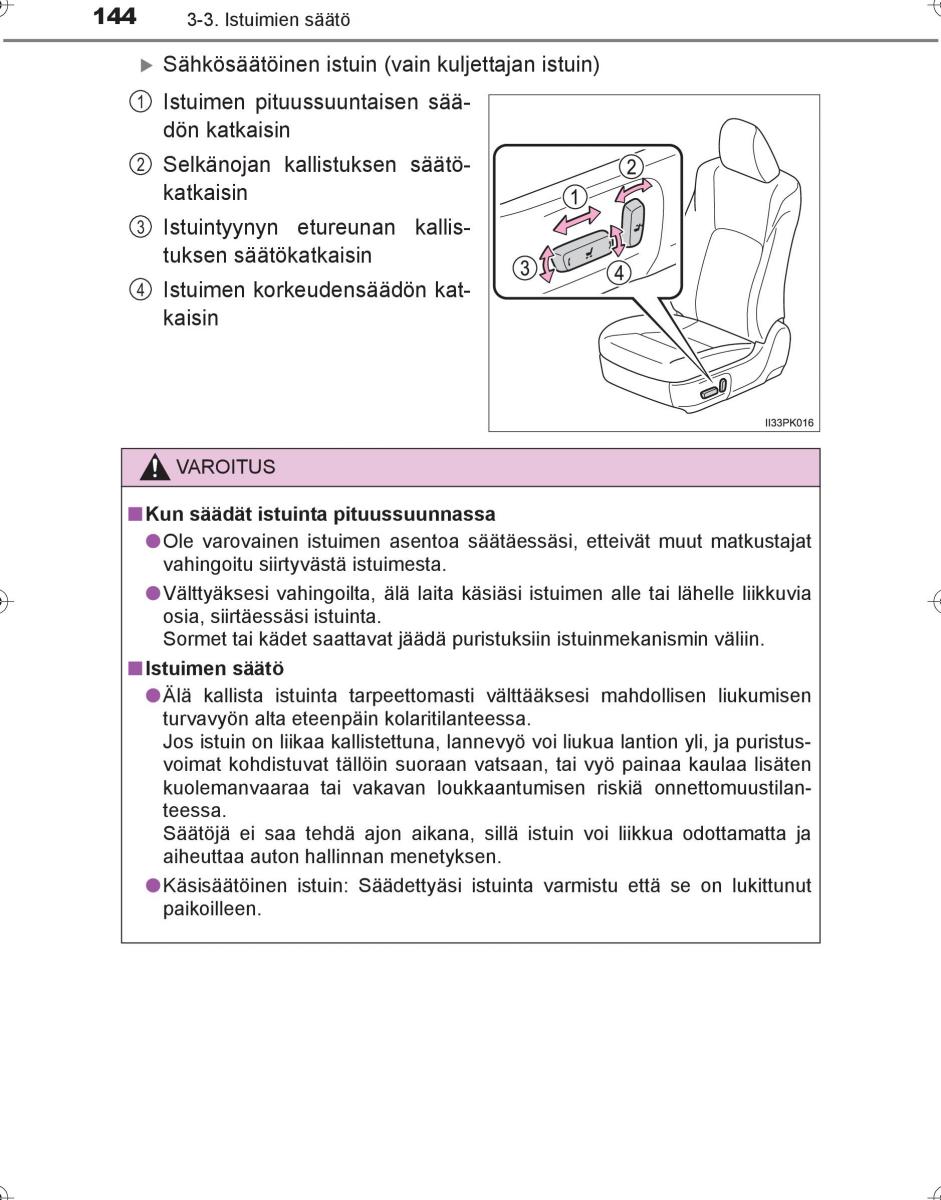 Toyota Hilux VIII 8 AN120 AN130 omistajan kasikirja / page 144