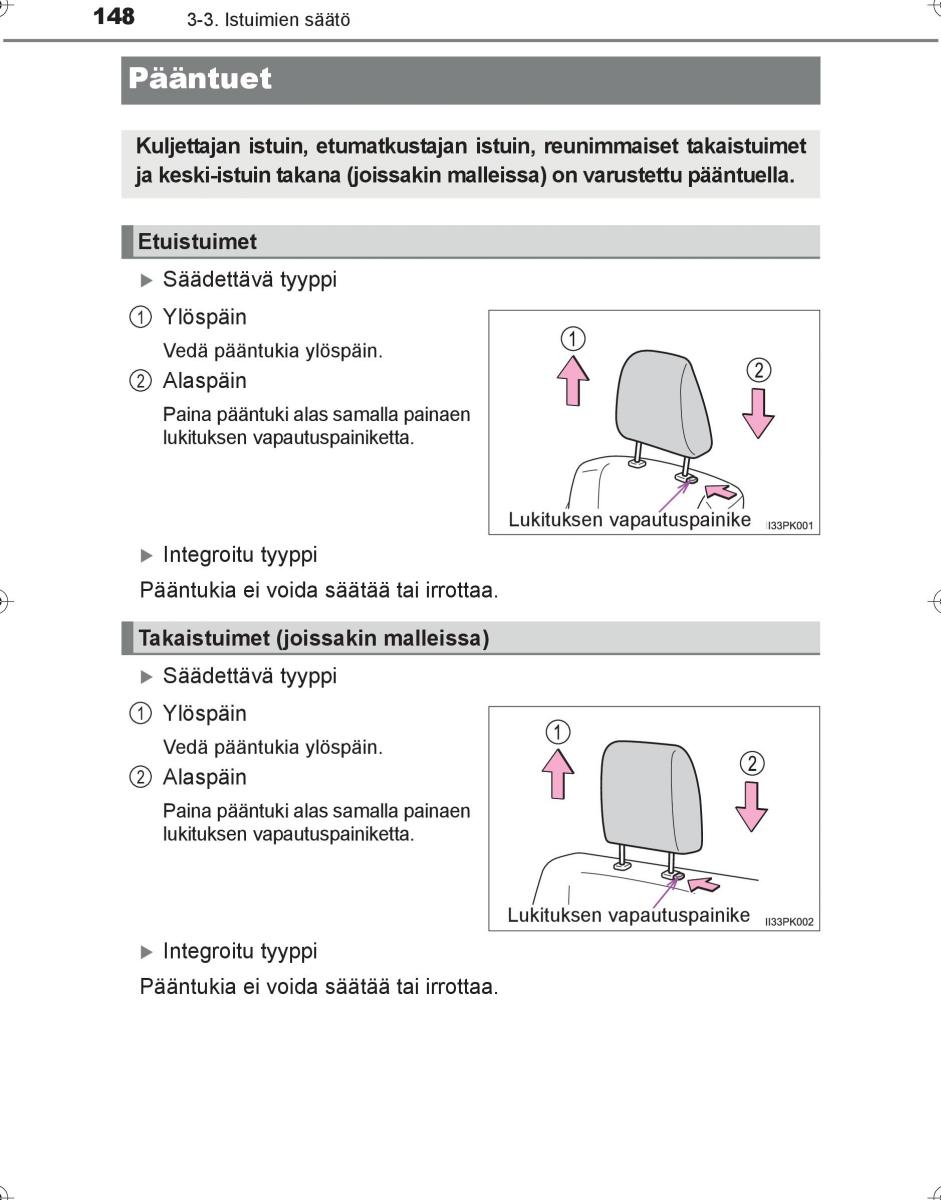 Toyota Hilux VIII 8 AN120 AN130 omistajan kasikirja / page 148