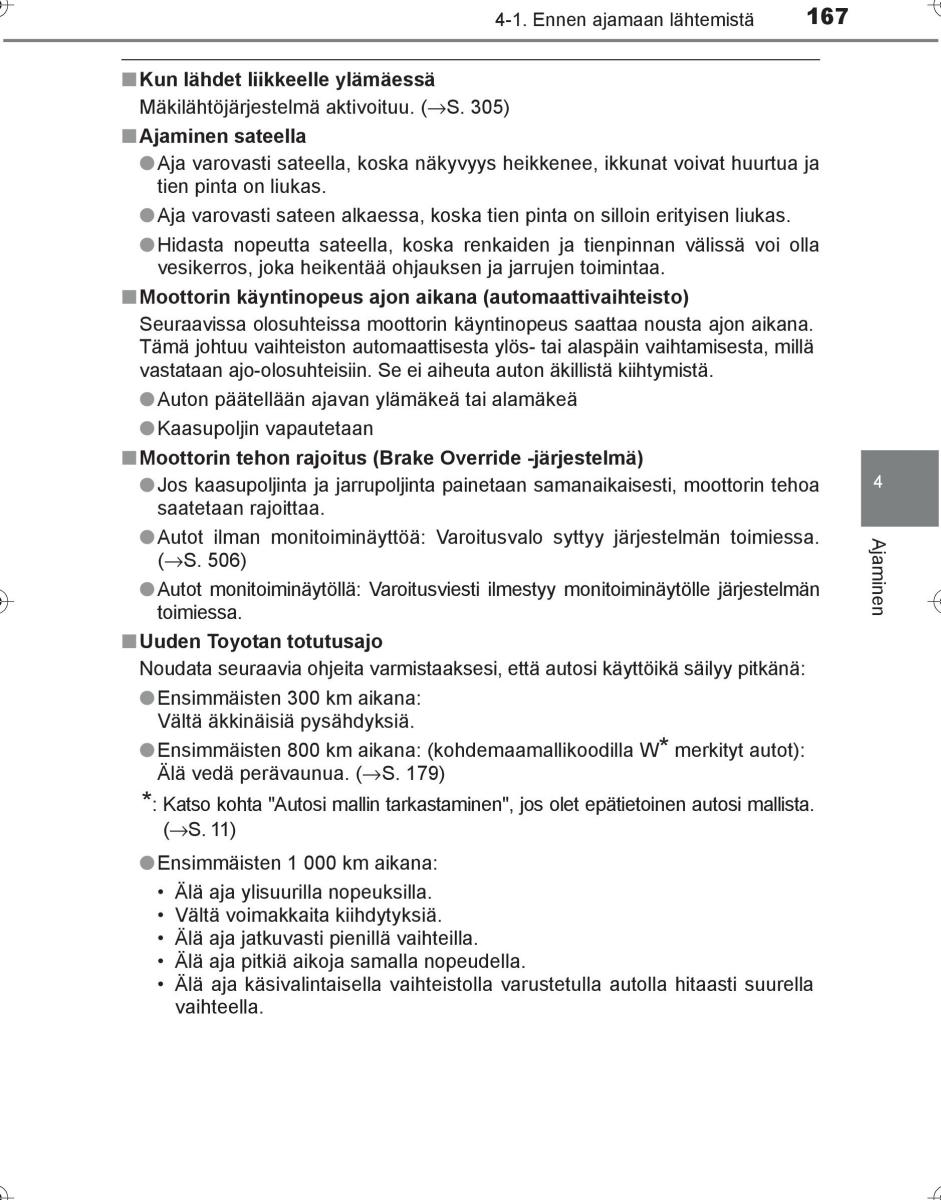 Toyota Hilux VIII 8 AN120 AN130 omistajan kasikirja / page 167