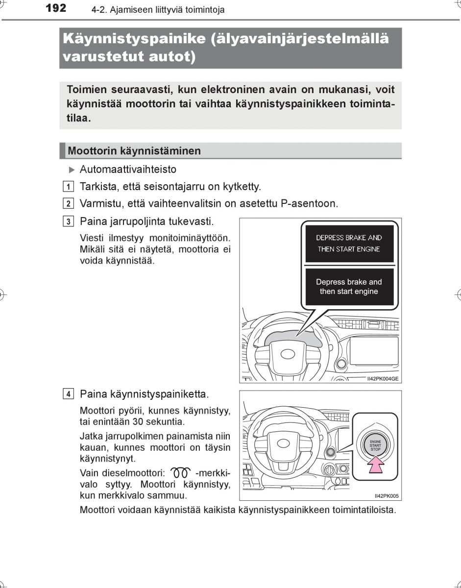 Toyota Hilux VIII 8 AN120 AN130 omistajan kasikirja / page 192