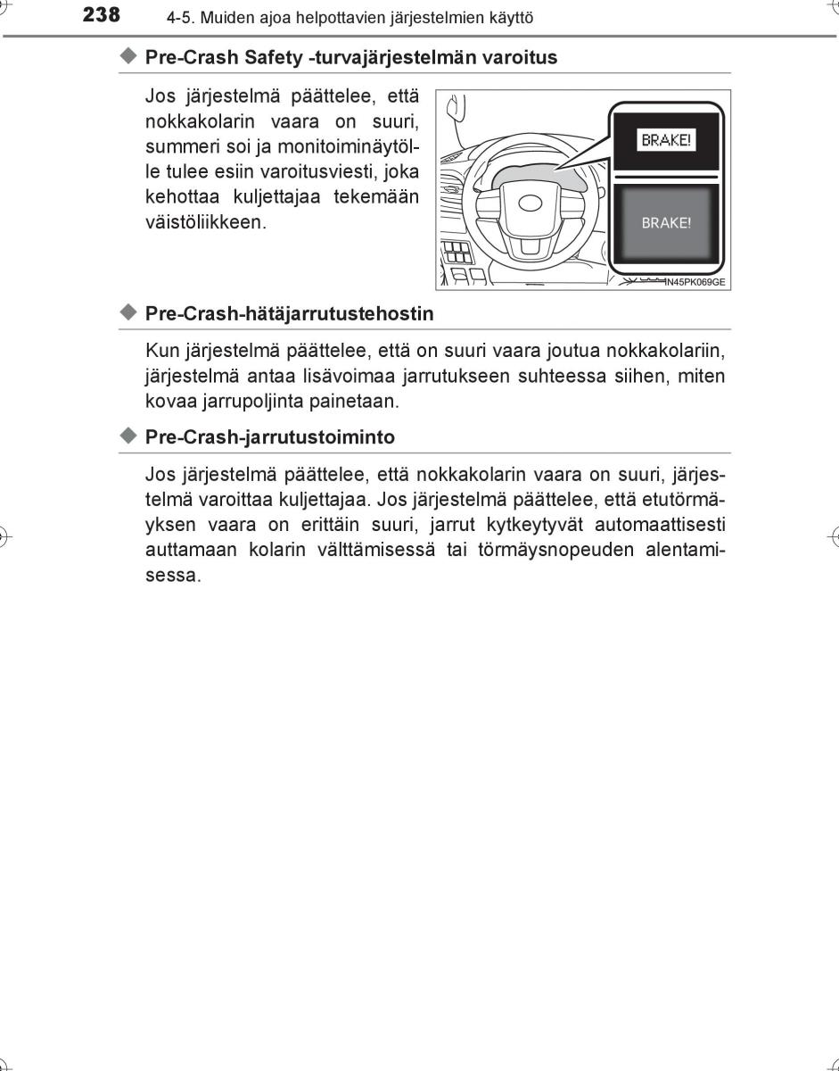 Toyota Hilux VIII 8 AN120 AN130 omistajan kasikirja / page 238