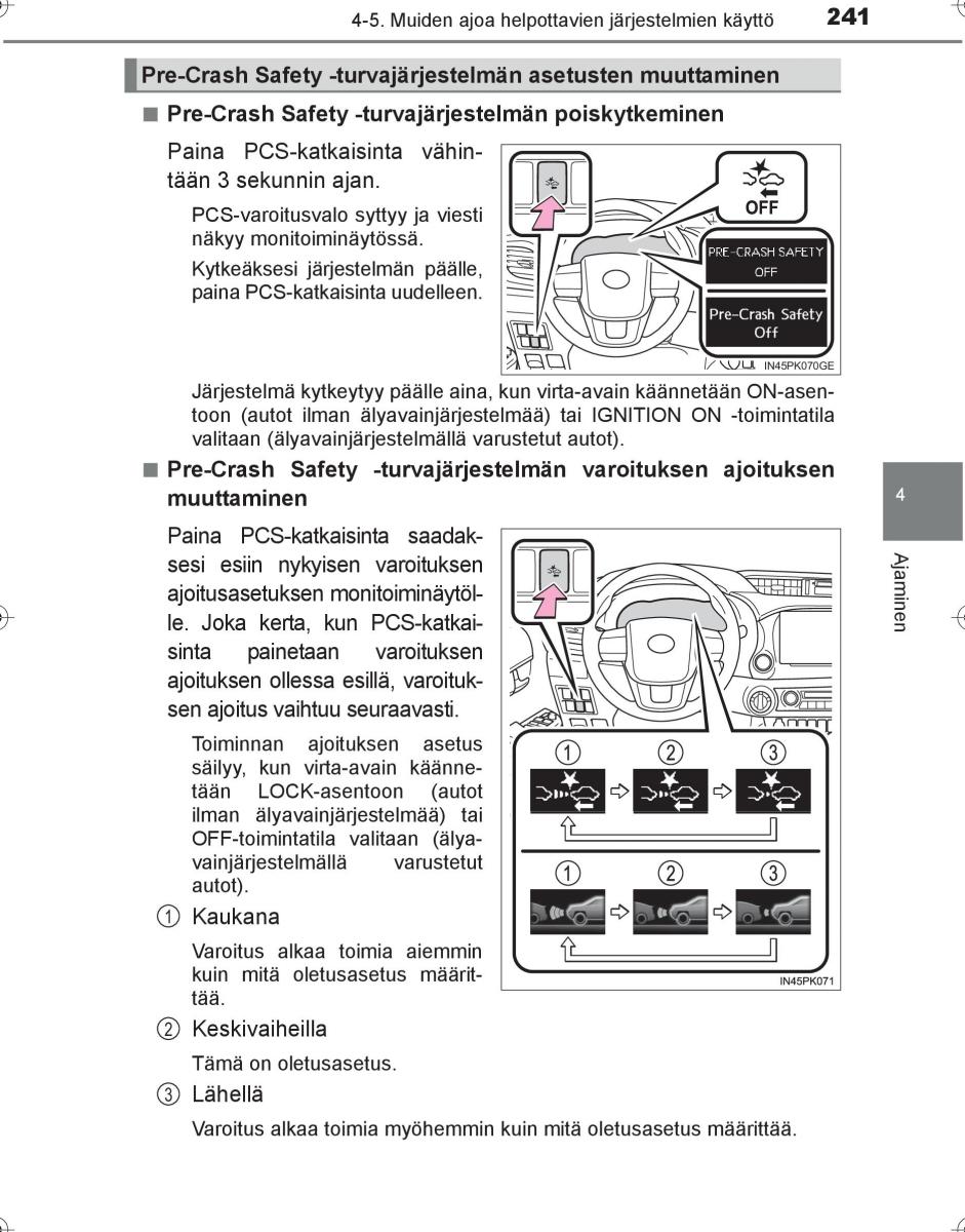 Toyota Hilux VIII 8 AN120 AN130 omistajan kasikirja / page 241