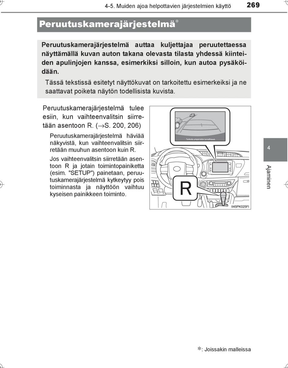 Toyota Hilux VIII 8 AN120 AN130 omistajan kasikirja / page 269