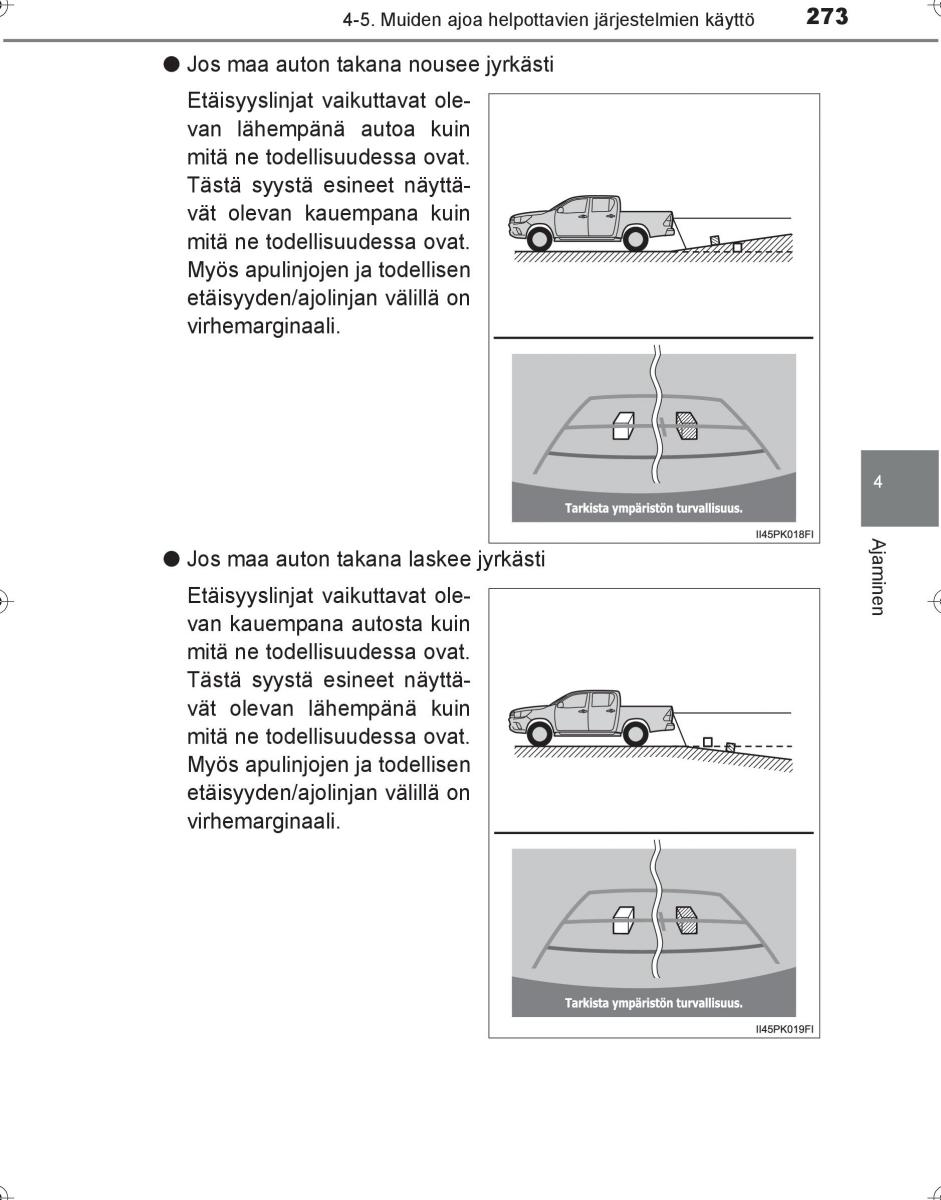 Toyota Hilux VIII 8 AN120 AN130 omistajan kasikirja / page 273