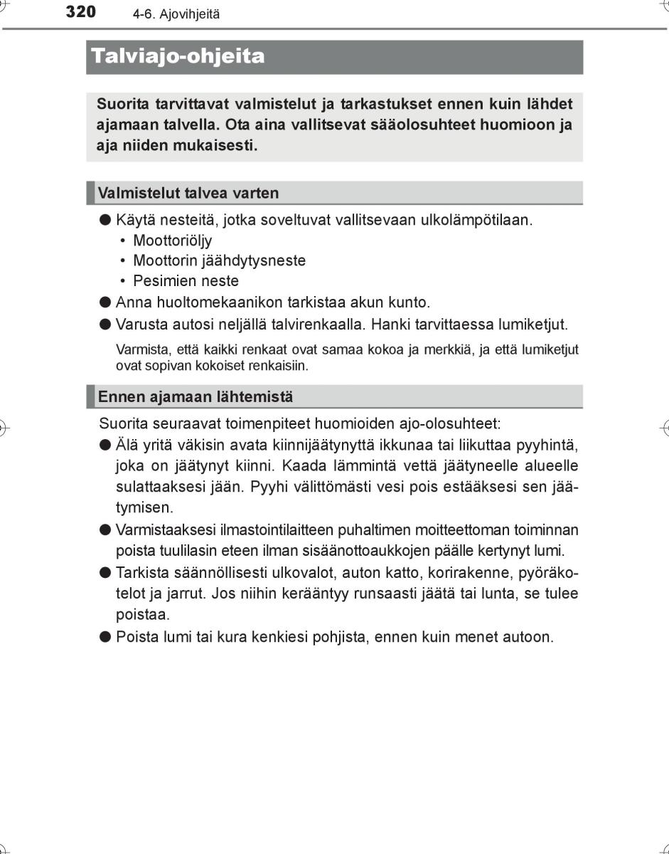 Toyota Hilux VIII 8 AN120 AN130 omistajan kasikirja / page 320