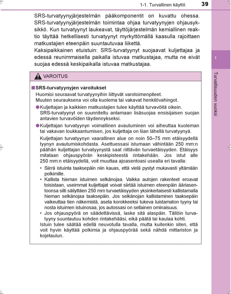 Toyota Hilux VIII 8 AN120 AN130 omistajan kasikirja / page 39