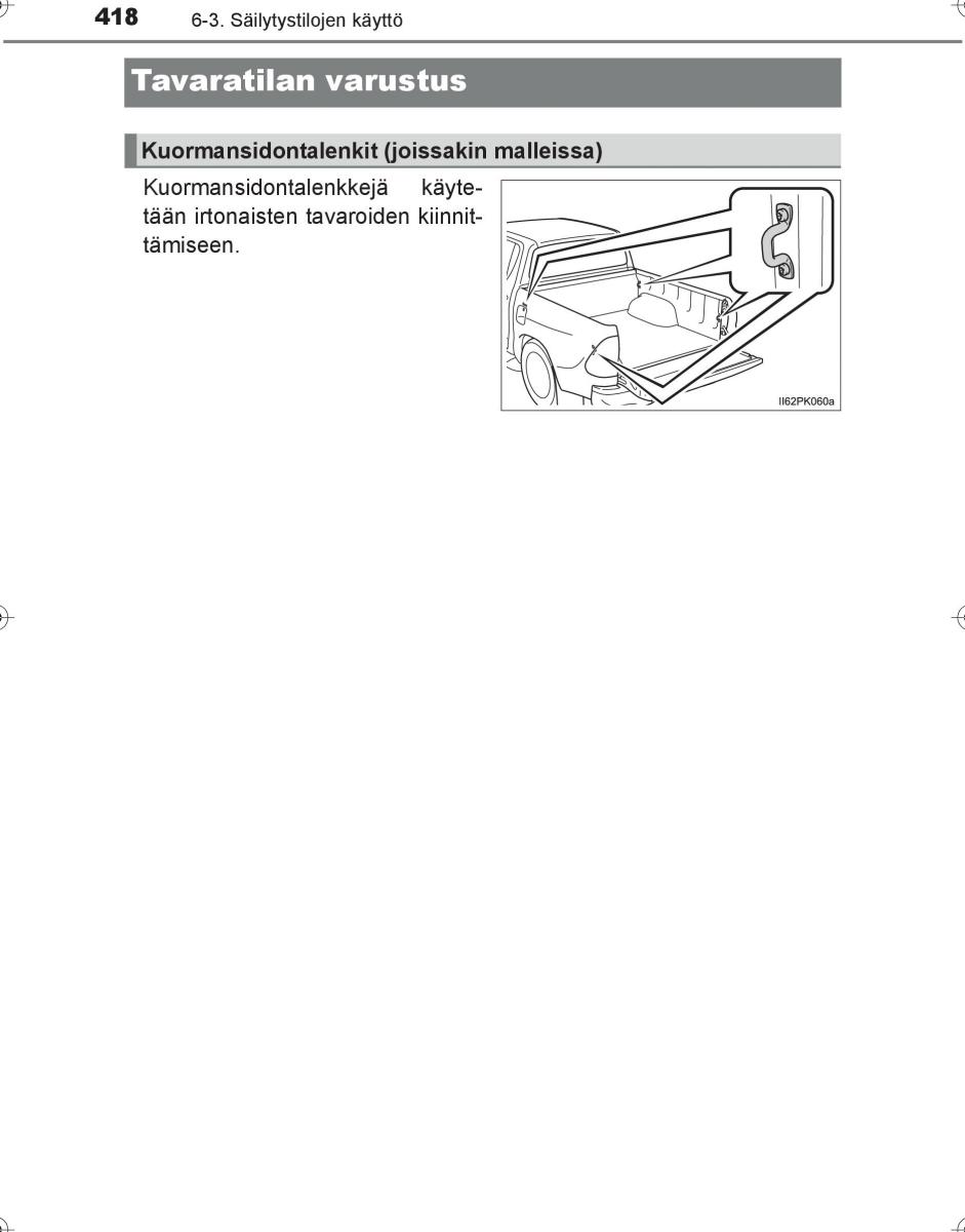 Toyota Hilux VIII 8 AN120 AN130 omistajan kasikirja / page 418