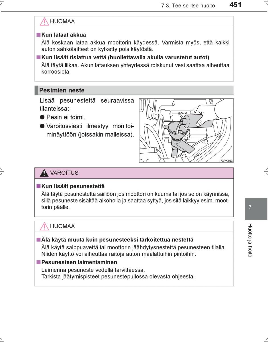 Toyota Hilux VIII 8 AN120 AN130 omistajan kasikirja / page 451