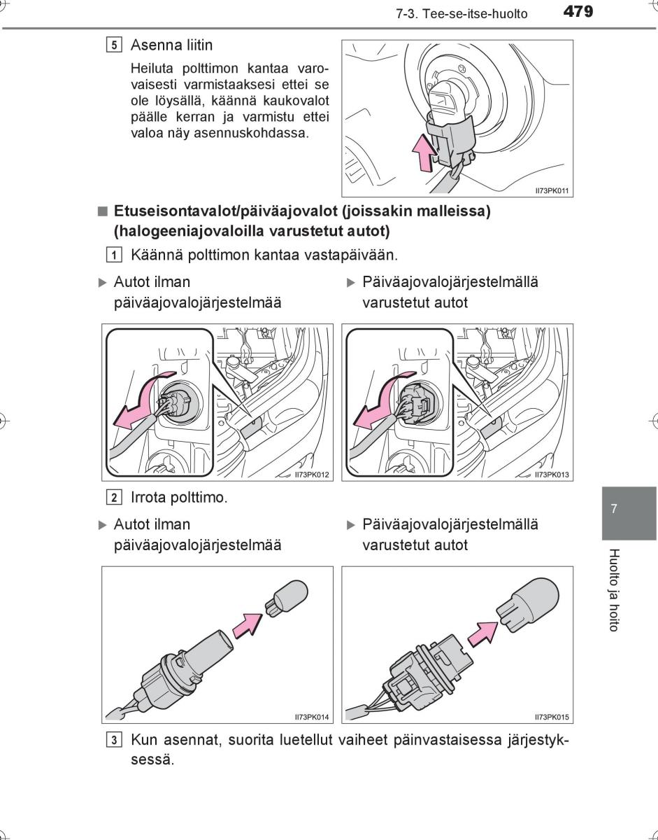 Toyota Hilux VIII 8 AN120 AN130 omistajan kasikirja / page 479