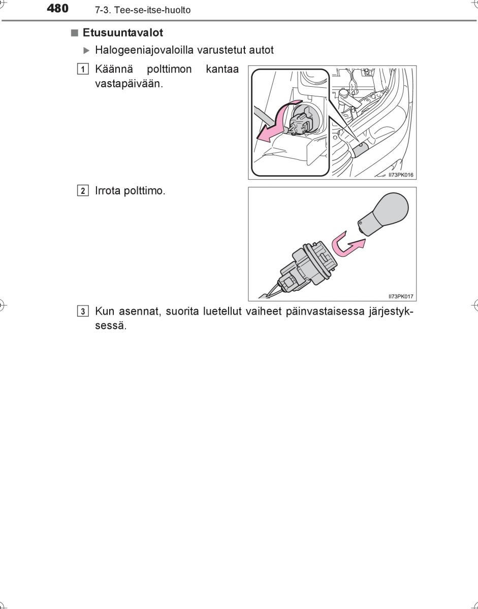 Toyota Hilux VIII 8 AN120 AN130 omistajan kasikirja / page 480