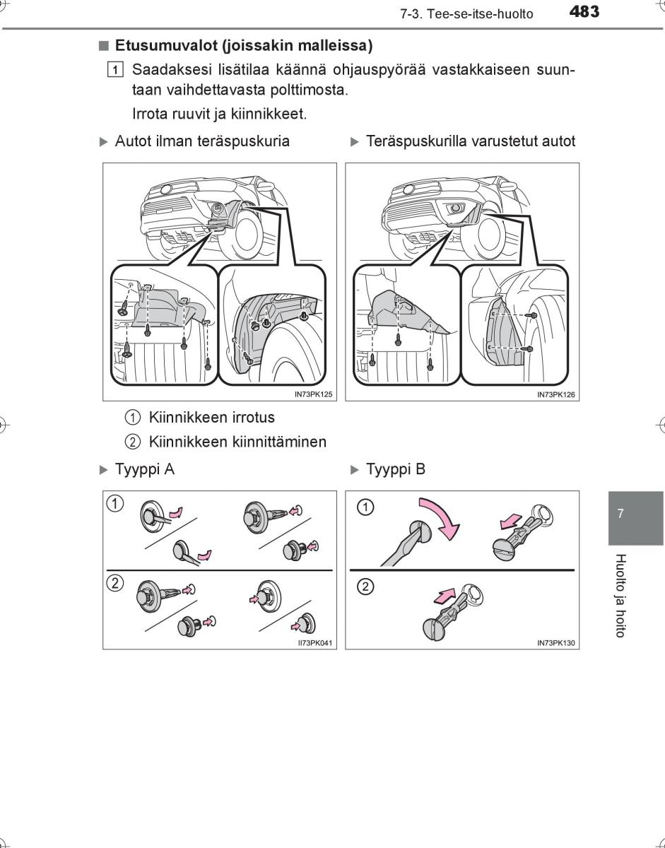 Toyota Hilux VIII 8 AN120 AN130 omistajan kasikirja / page 483