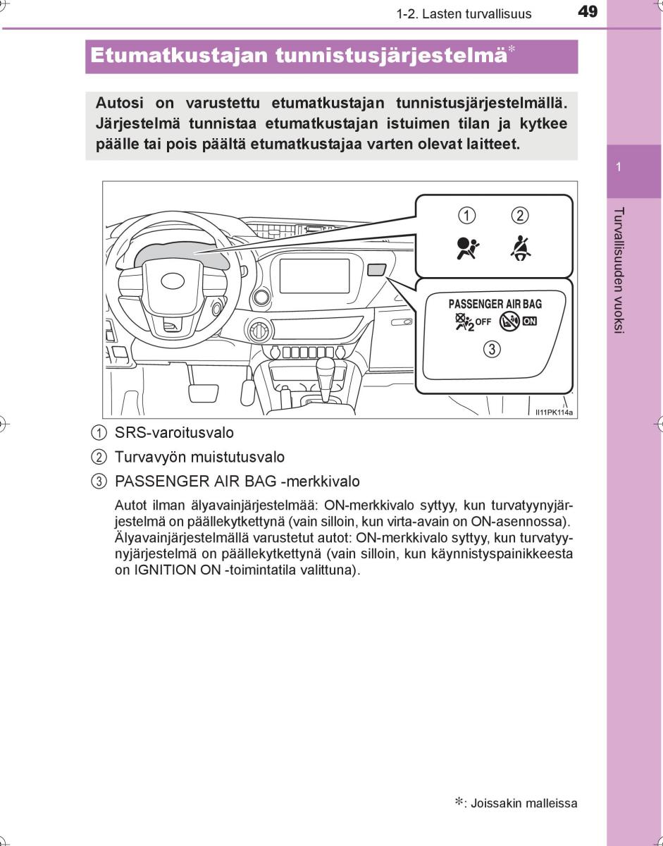 Toyota Hilux VIII 8 AN120 AN130 omistajan kasikirja / page 49