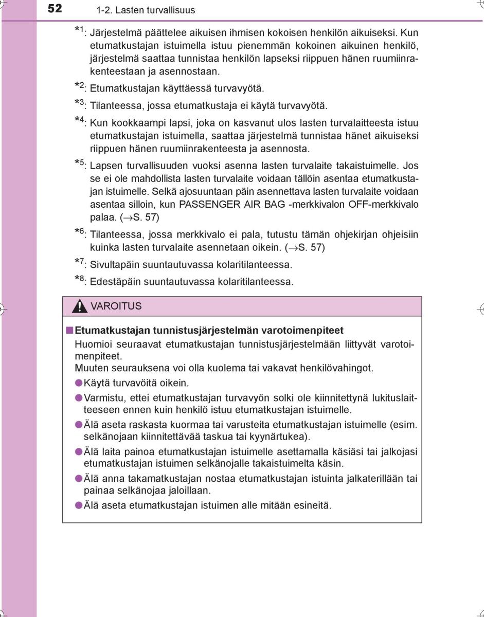 Toyota Hilux VIII 8 AN120 AN130 omistajan kasikirja / page 52