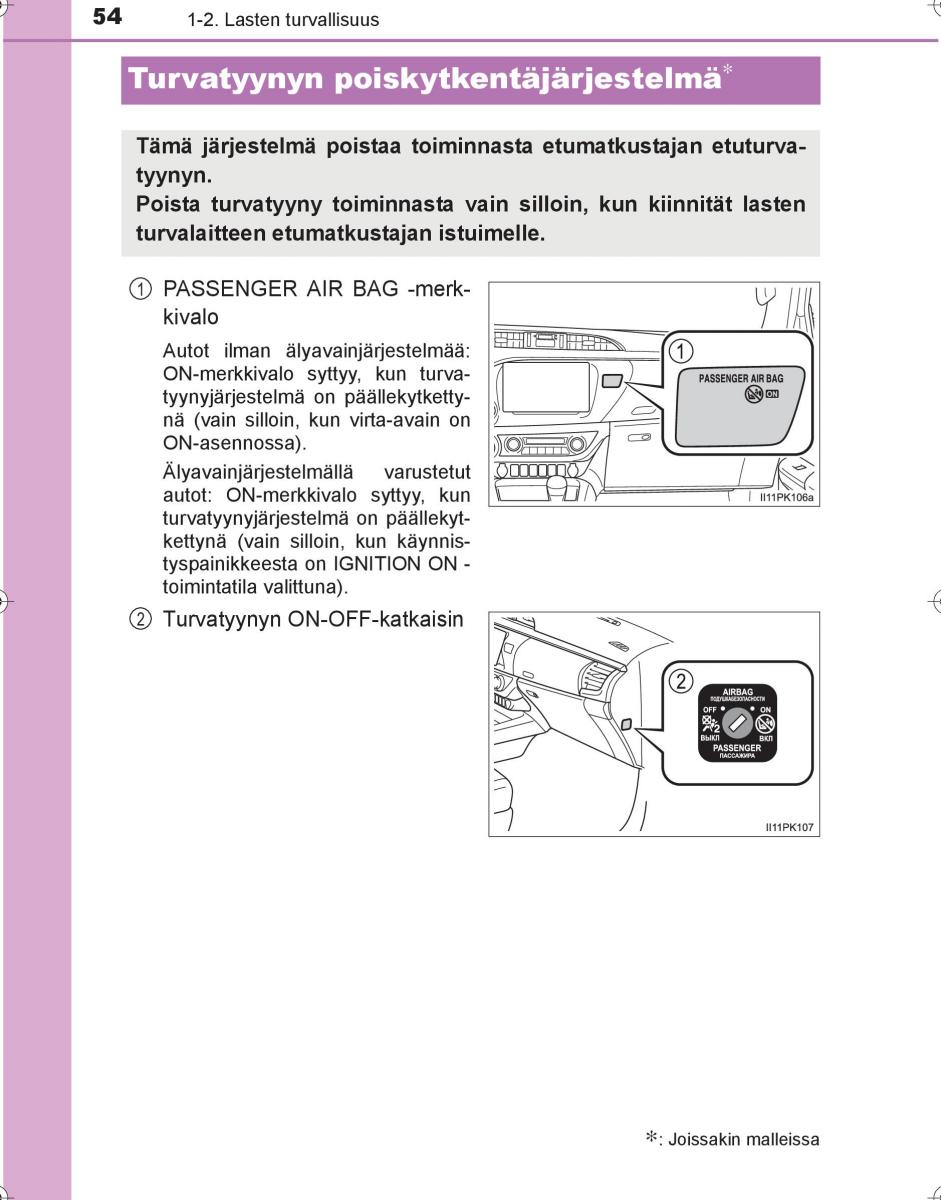 Toyota Hilux VIII 8 AN120 AN130 omistajan kasikirja / page 54