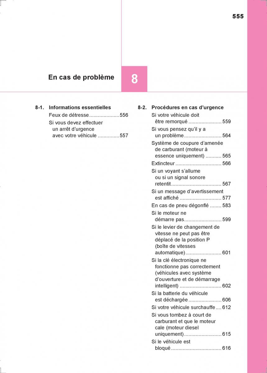 Toyota Hilux VIII 8 AN120 AN130 manuel du proprietaire / page 555