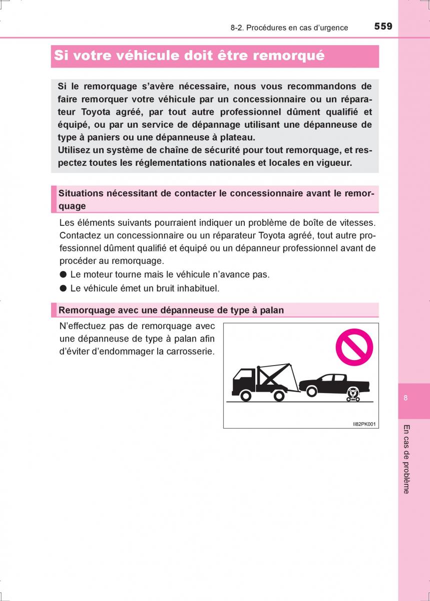 Toyota Hilux VIII 8 AN120 AN130 manuel du proprietaire / page 559