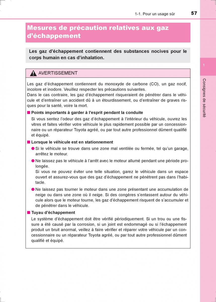 Toyota Hilux VIII 8 AN120 AN130 manuel du proprietaire / page 57