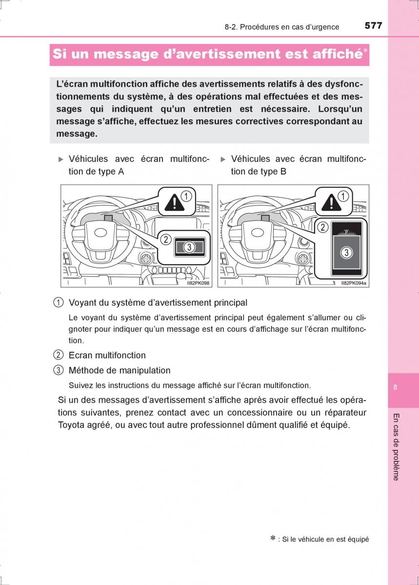 Toyota Hilux VIII 8 AN120 AN130 manuel du proprietaire / page 577