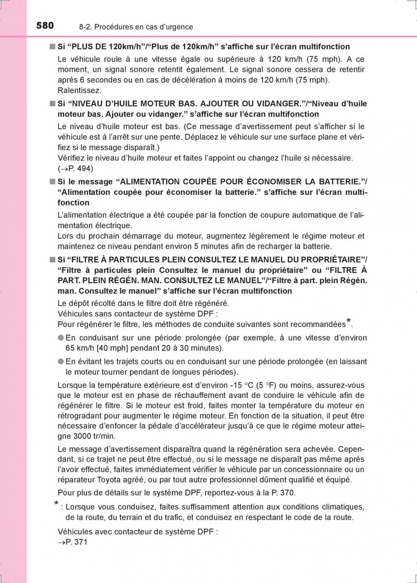 Toyota Hilux VIII 8 AN120 AN130 manuel du proprietaire / page 580