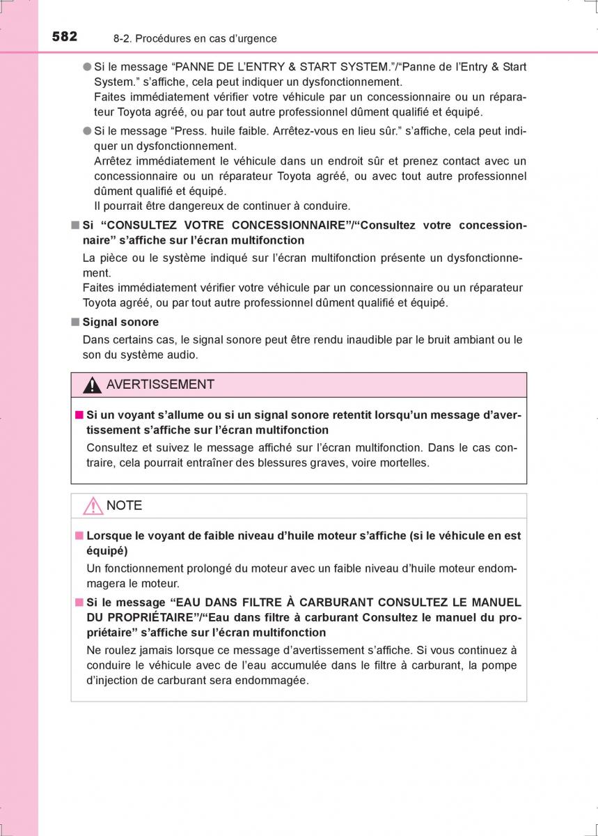 Toyota Hilux VIII 8 AN120 AN130 manuel du proprietaire / page 582