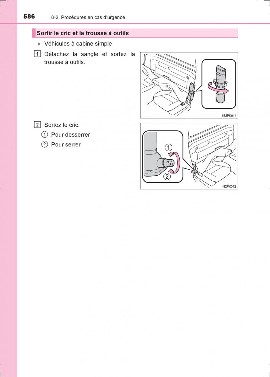 Toyota Hilux VIII 8 AN120 AN130 manuel du proprietaire / page 586