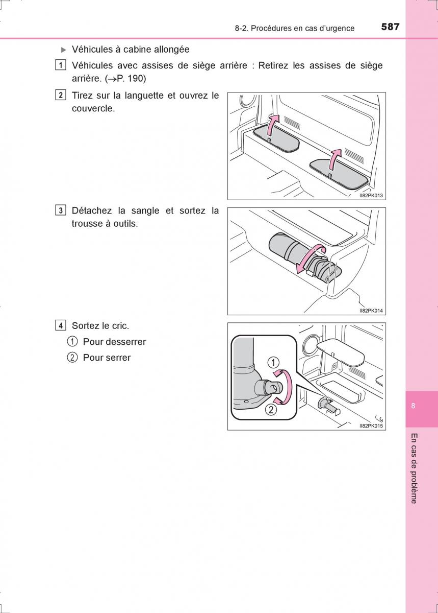 Toyota Hilux VIII 8 AN120 AN130 manuel du proprietaire / page 587