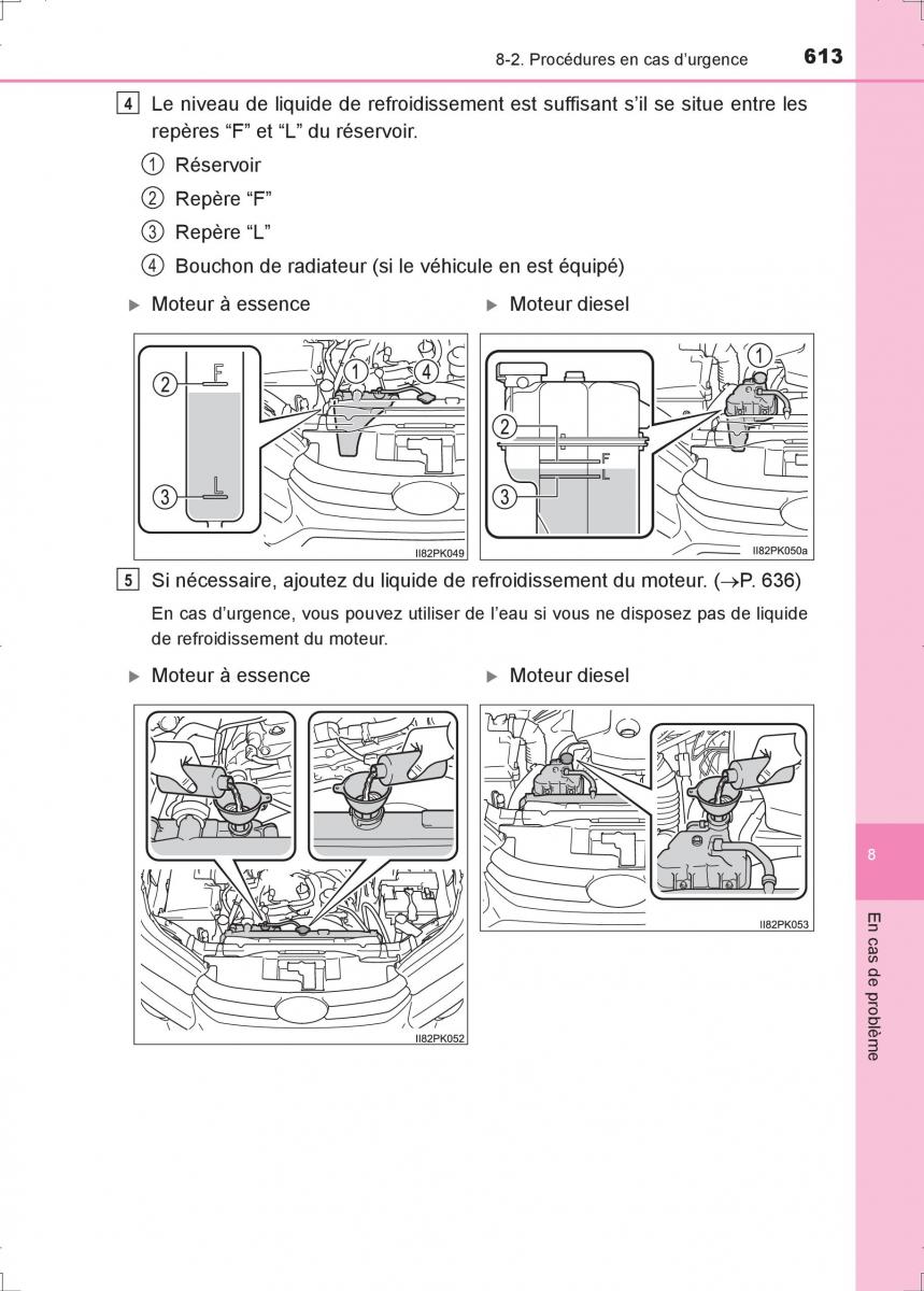 Toyota Hilux VIII 8 AN120 AN130 manuel du proprietaire / page 613