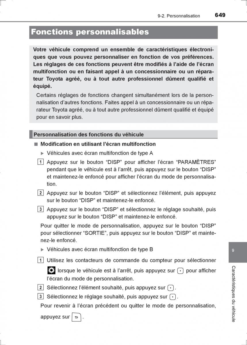 Toyota Hilux VIII 8 AN120 AN130 manuel du proprietaire / page 649