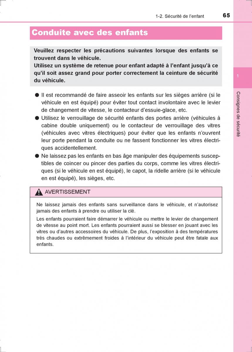 Toyota Hilux VIII 8 AN120 AN130 manuel du proprietaire / page 65