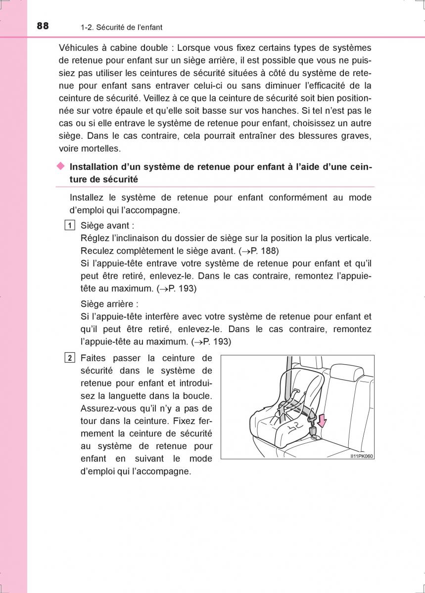 Toyota Hilux VIII 8 AN120 AN130 manuel du proprietaire / page 88