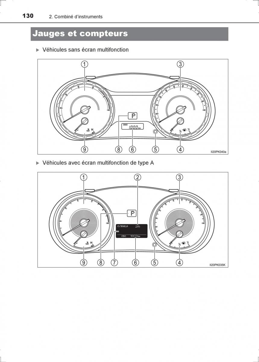 Toyota Hilux VIII 8 AN120 AN130 manuel du proprietaire / page 130