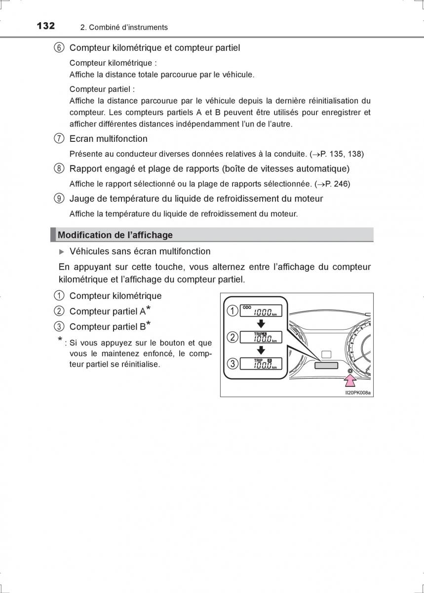 Toyota Hilux VIII 8 AN120 AN130 manuel du proprietaire / page 132